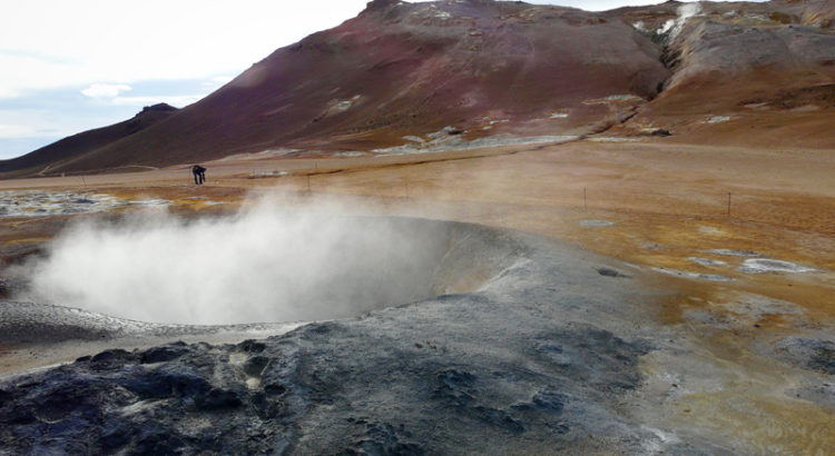Site geothermique de Hverir